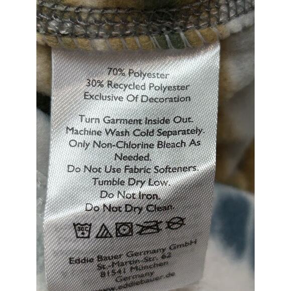 Eddie Bauer Quest Fleece 1/4 zip Mens Large Multicolor‎ Southwestern Pullover - Picture 6 of 8